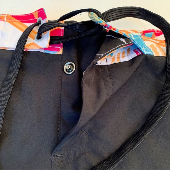 OXIDE Black Board Shorts - Picture 3 of 5